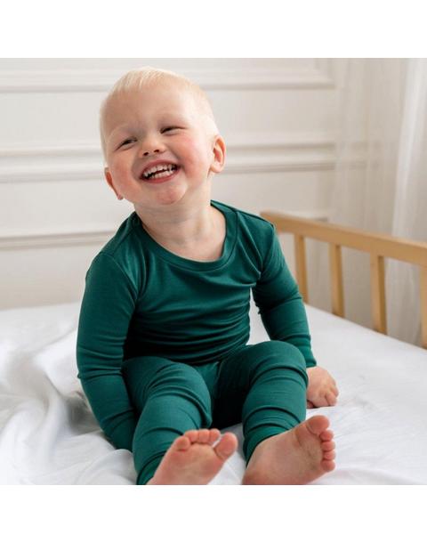 Bamboo PJ Toddler Forest Green