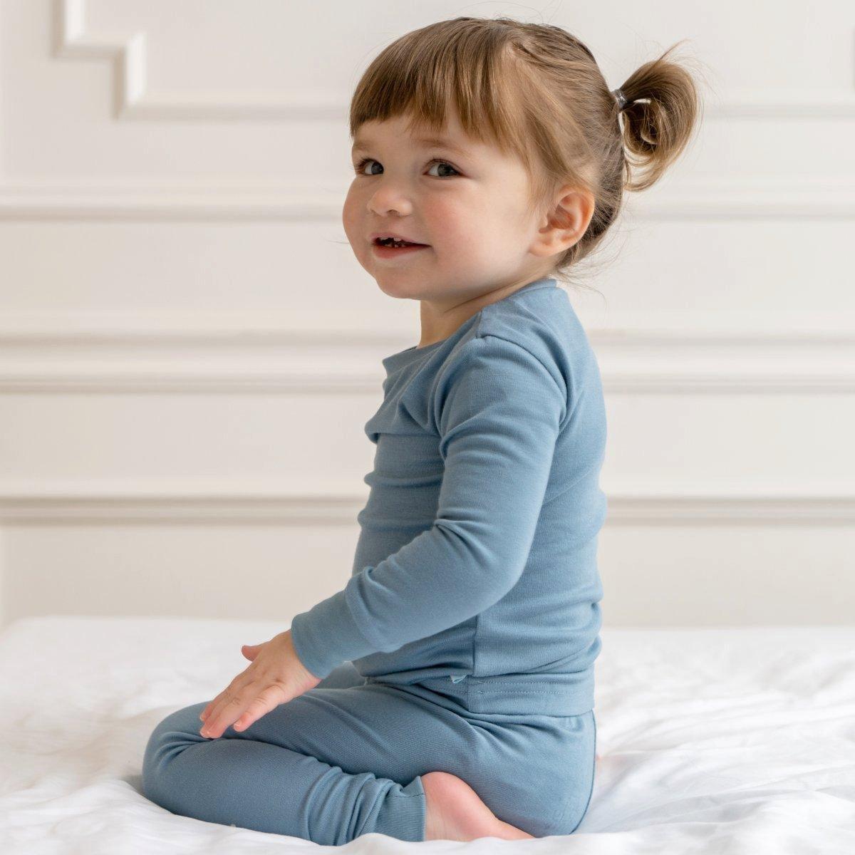 Bamboo PJ Toddler Ocean Blue image number 1