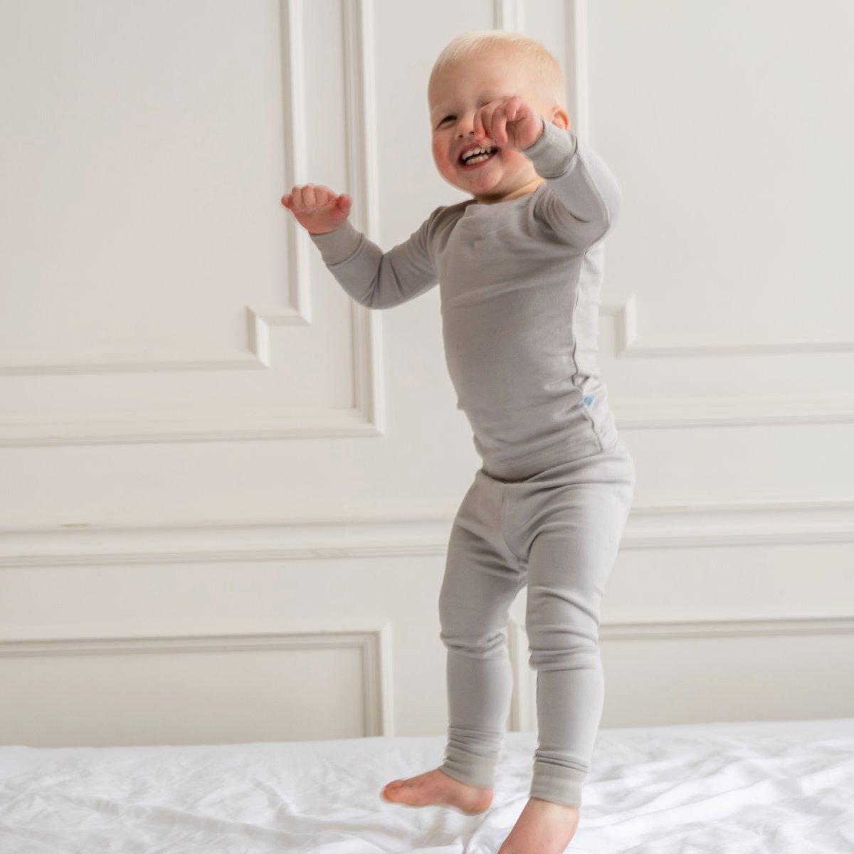 Bamboo PJ Toddler Moon Gray image number 1