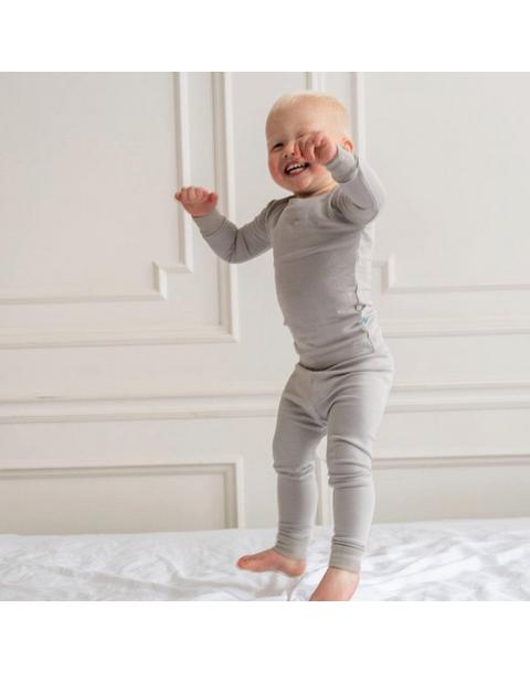 Bamboo PJ Toddler Moon Gray