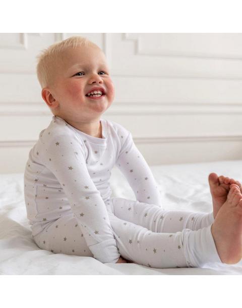 Bamboo PJ Toddler Grey Star