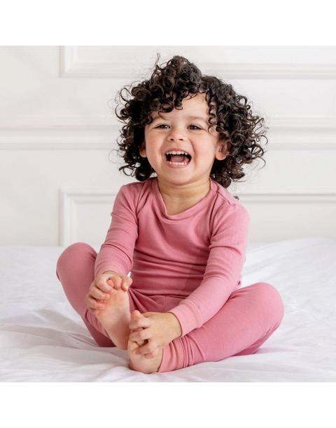 Bamboo PJ Toddler Dusty Rose
