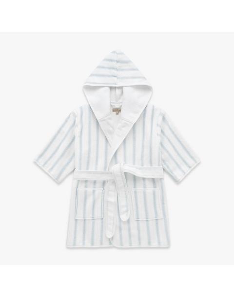 Seaside Stripes Bathrobe - Ocean
