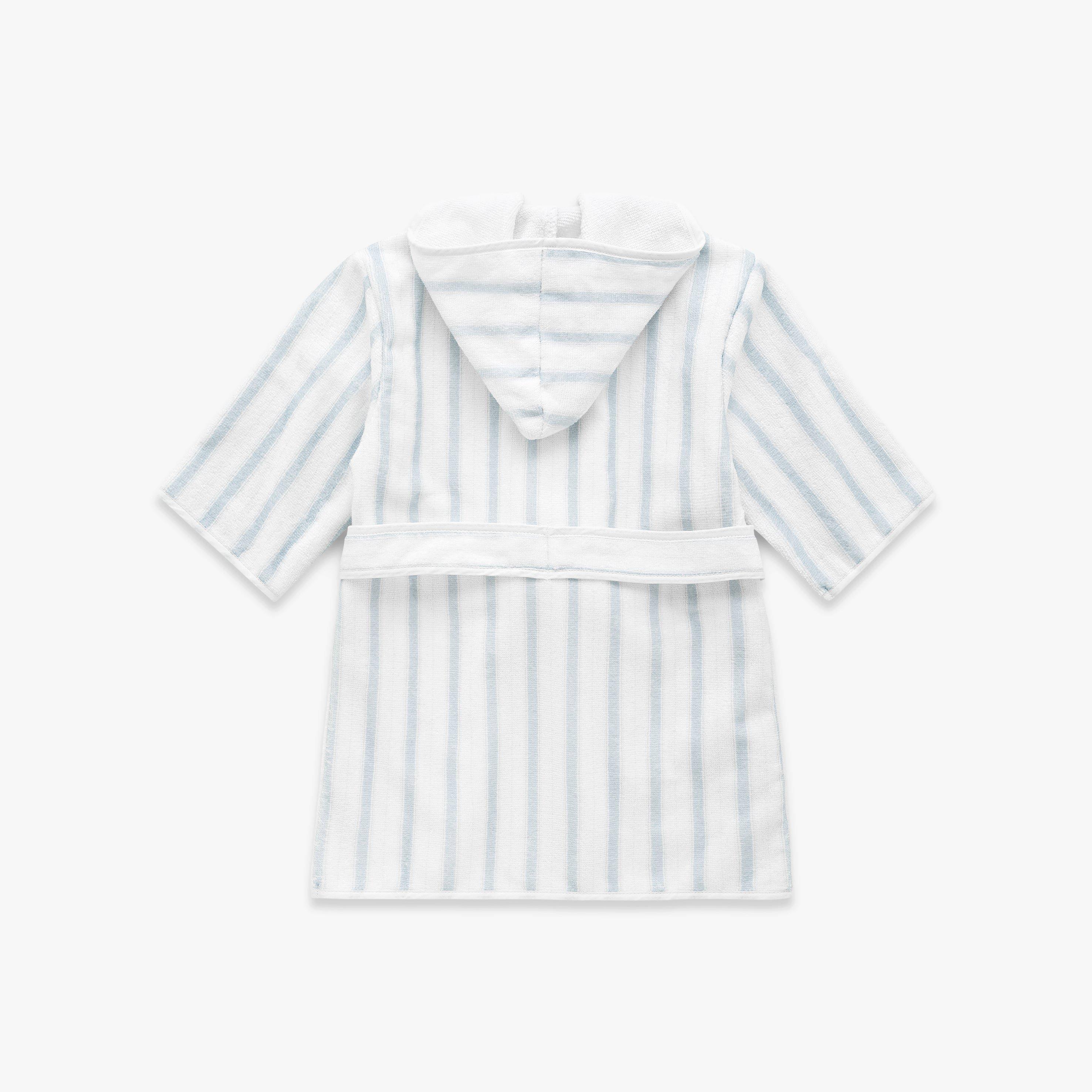 Seaside Stripes Bathrobe - Ocean image number 1