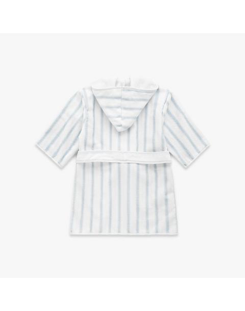 Seaside Stripes Bathrobe - Ocean