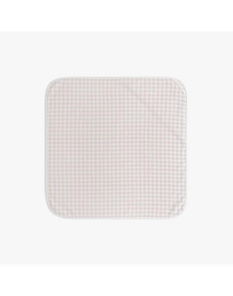 Picnic Gingham Baby Hooded Towel - Pink