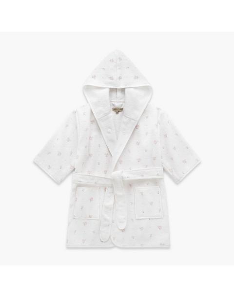 Ditsy Floral Bathrobe - Pink