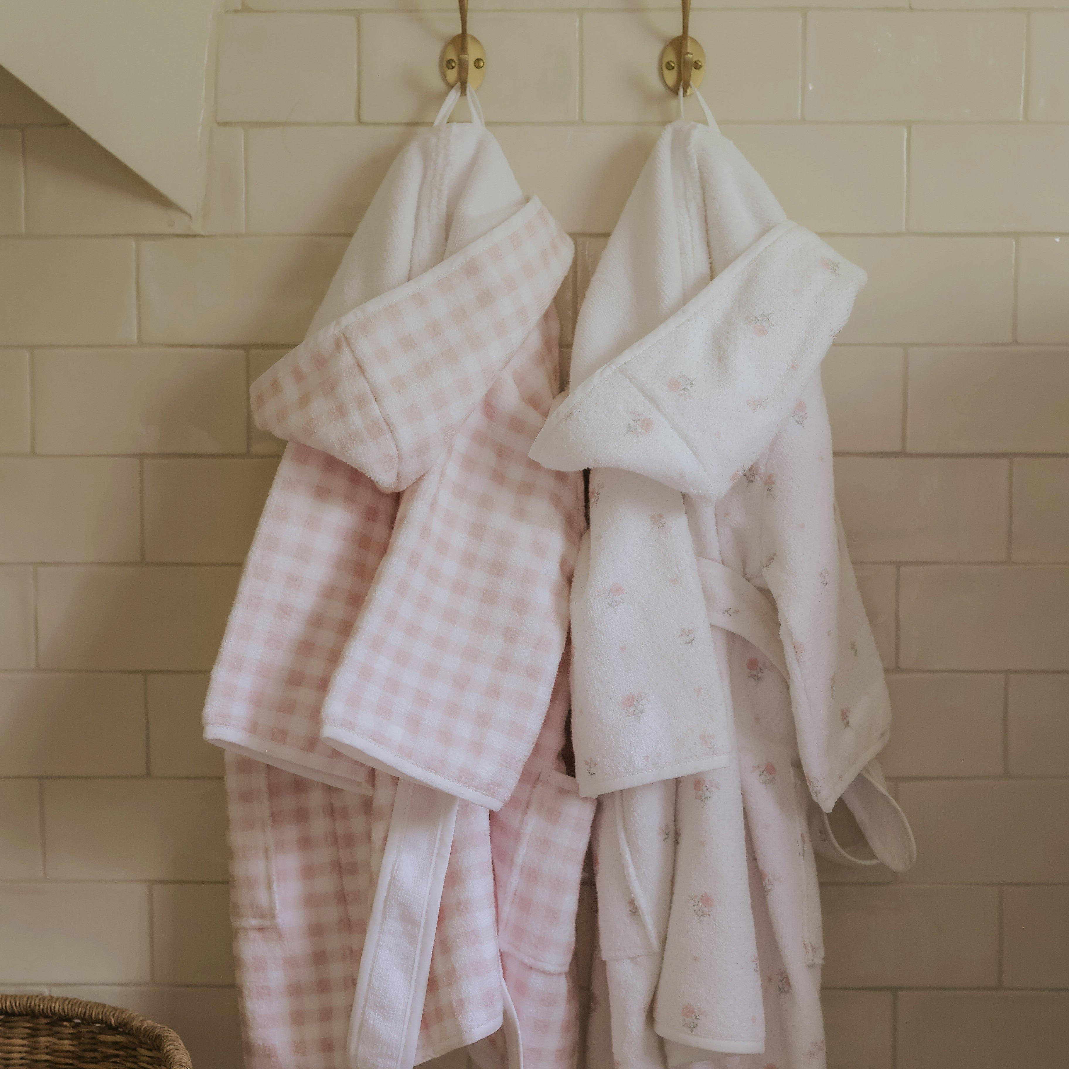 Ditsy Floral Bathrobe - Pink image number 4