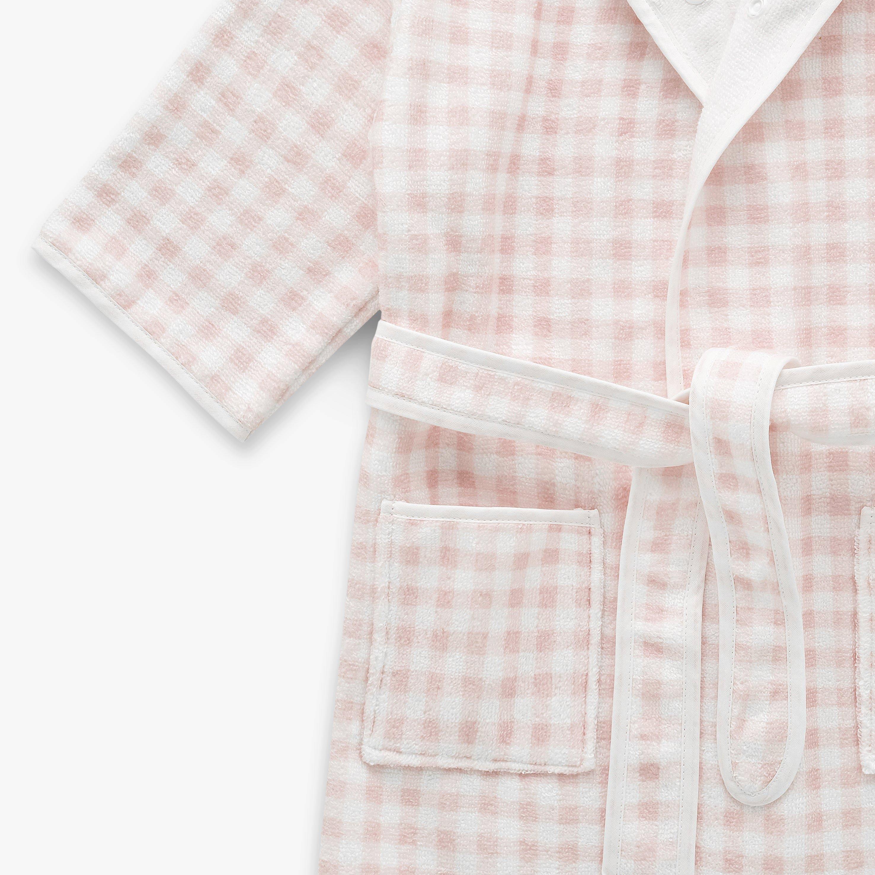 Picnic Gingham Bathrobe - Pink image number 2