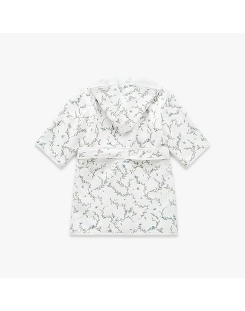 Secret Garden Bathrobe - Ivory