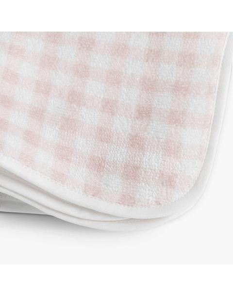 Picnic Gingham Washcloth - Pink