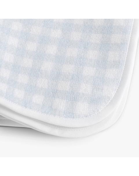 Picnic Gingham Washcloth - Blue