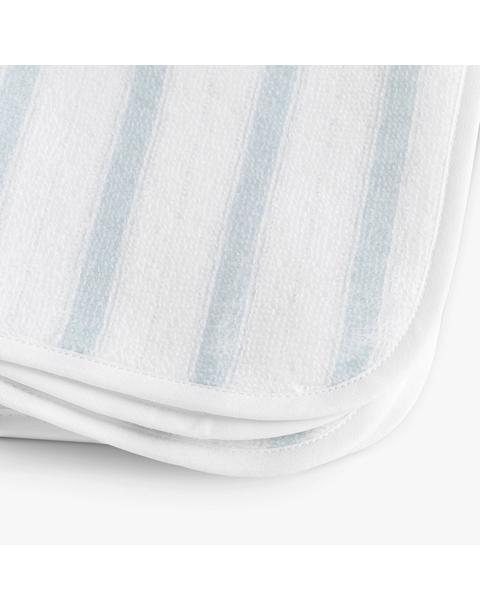 Seaside Stripes Washcloth - Ocean