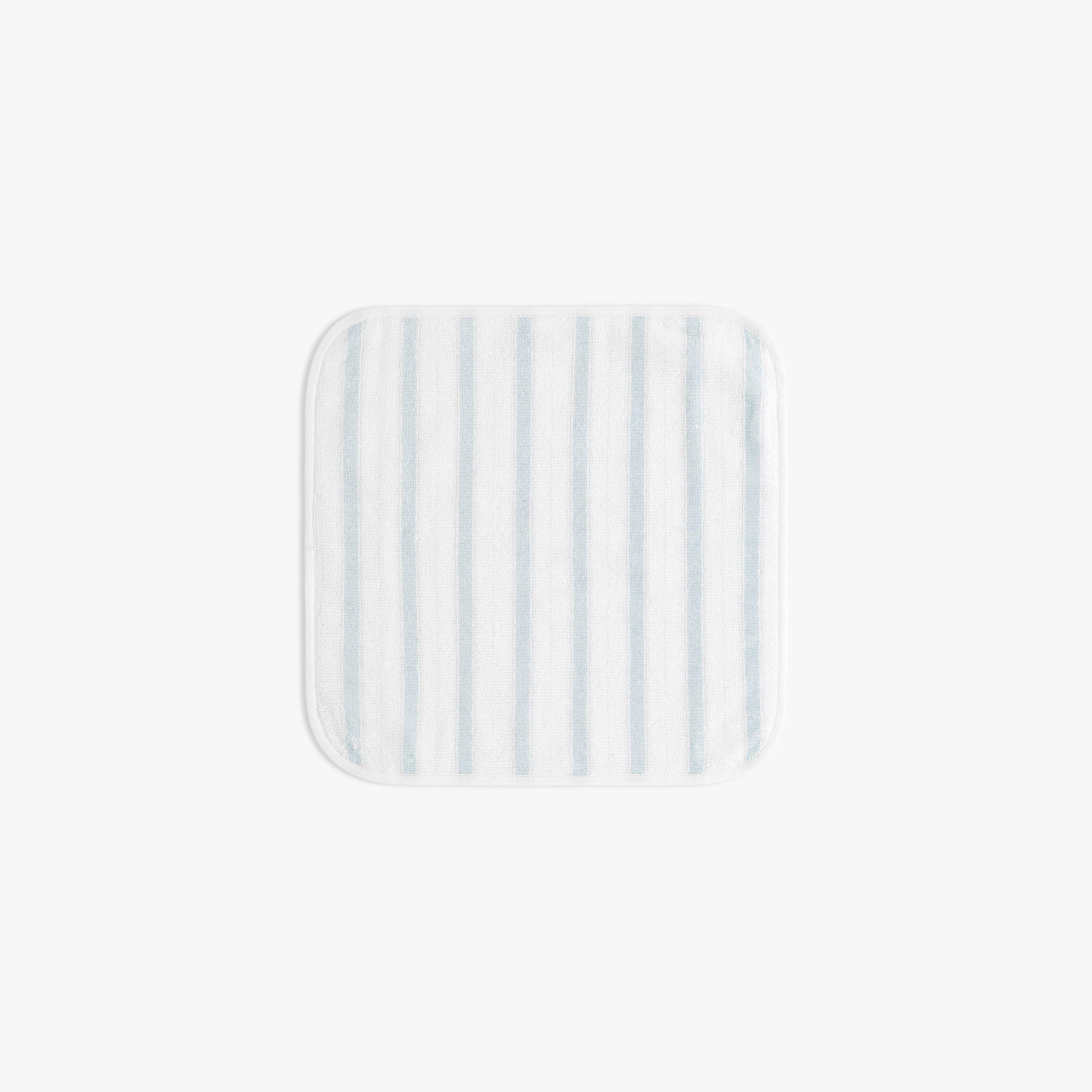 Seaside Stripes Washcloth - Ocean image number 1