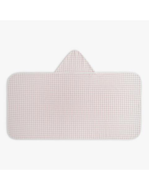 Picnic Gingham Children's Hooded Towel - Pink