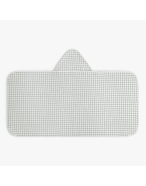 Picnic Gingham Children's Hooded Towel - Green