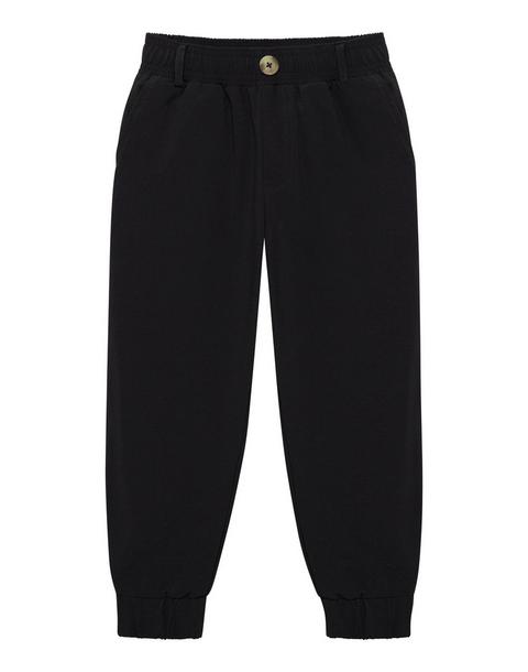 Boys Dress Jogger Pant Black