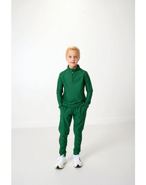 Boys Warm-Up Jogger Pant Green