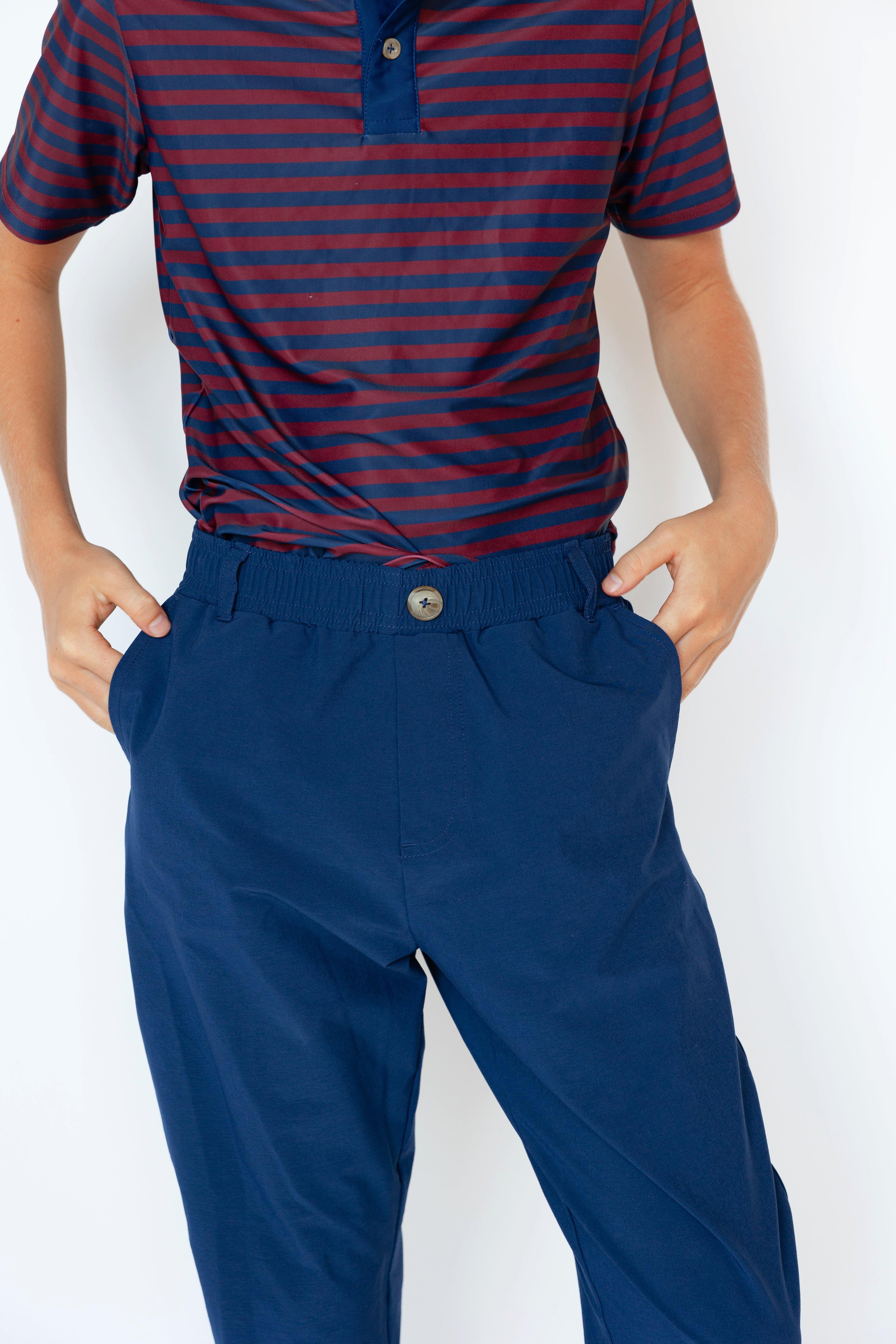 Boys Dress Jogger Pant Navy image number 1