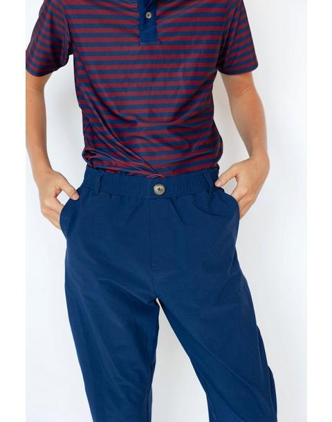 Boys Dress Jogger Pant Navy