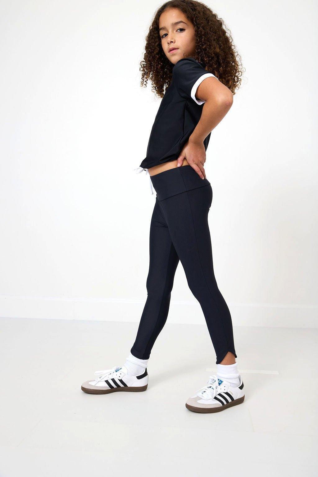 Girl's Leggings Black image number 1