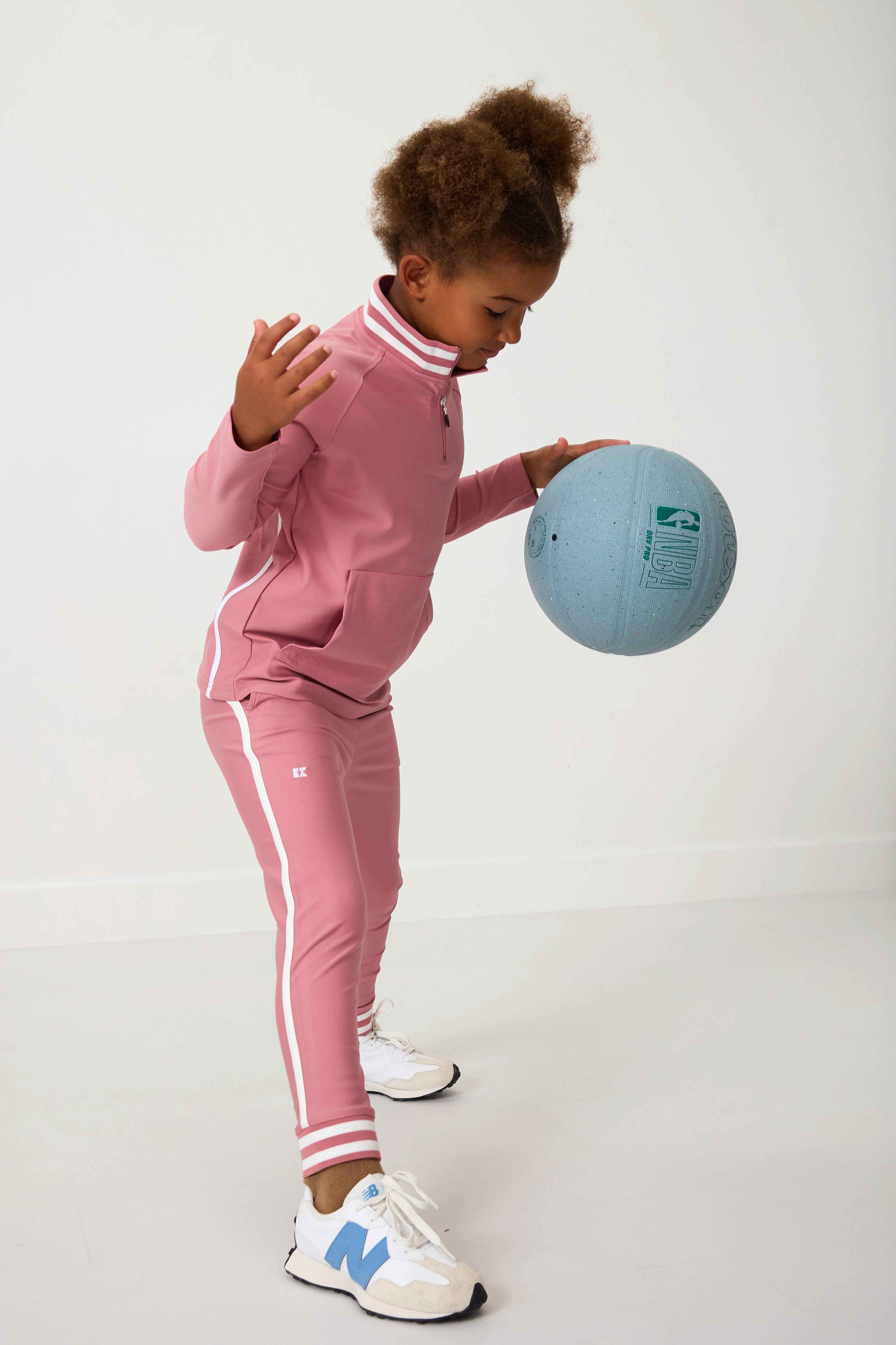 Girls Retro Jogger Dusty Pink image number 1