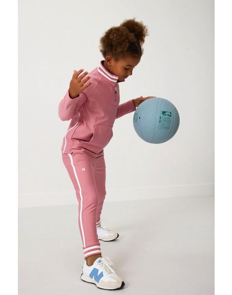 Girls Retro Jogger Dusty Pink