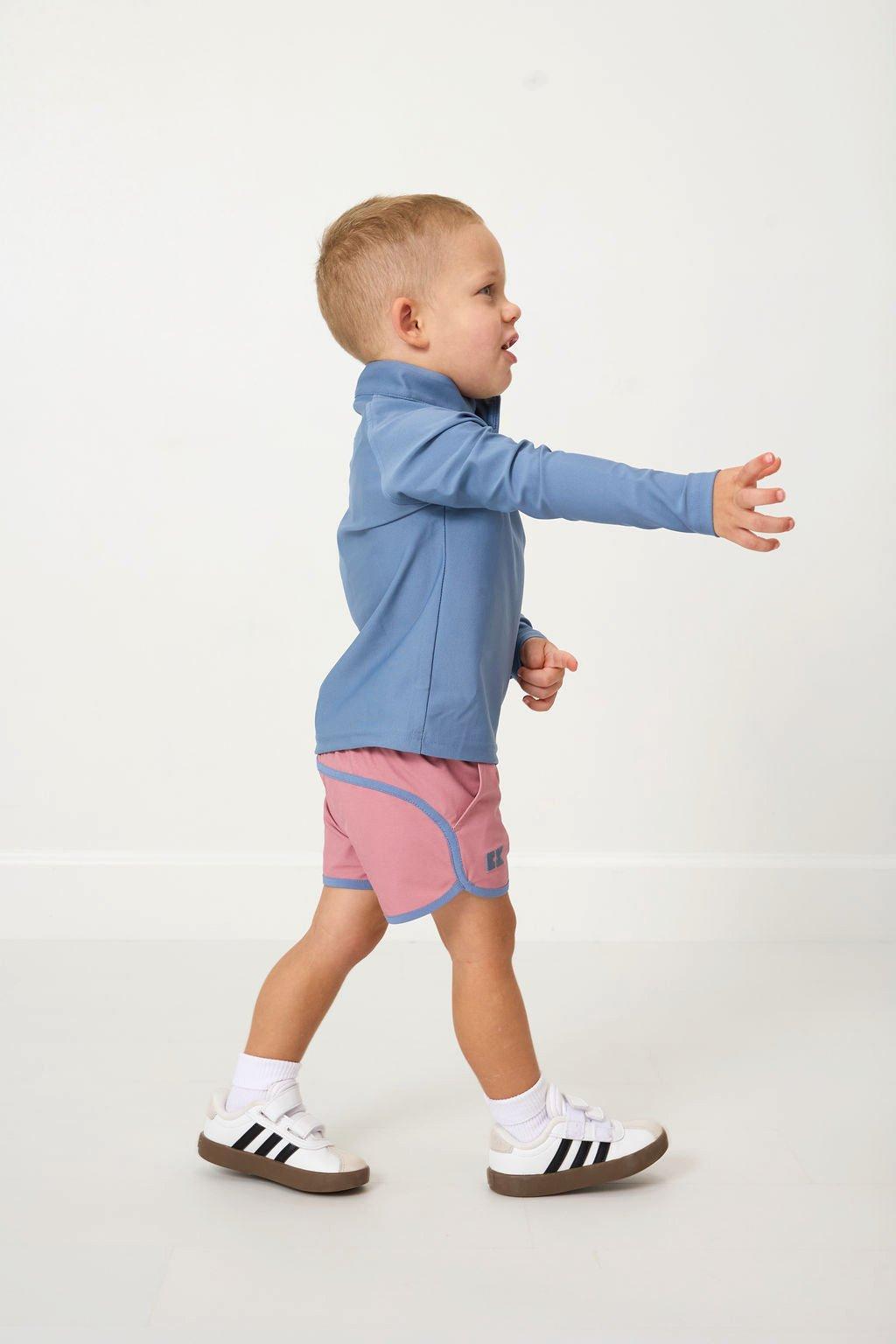 Boys Retro Super Short Lined image number 2