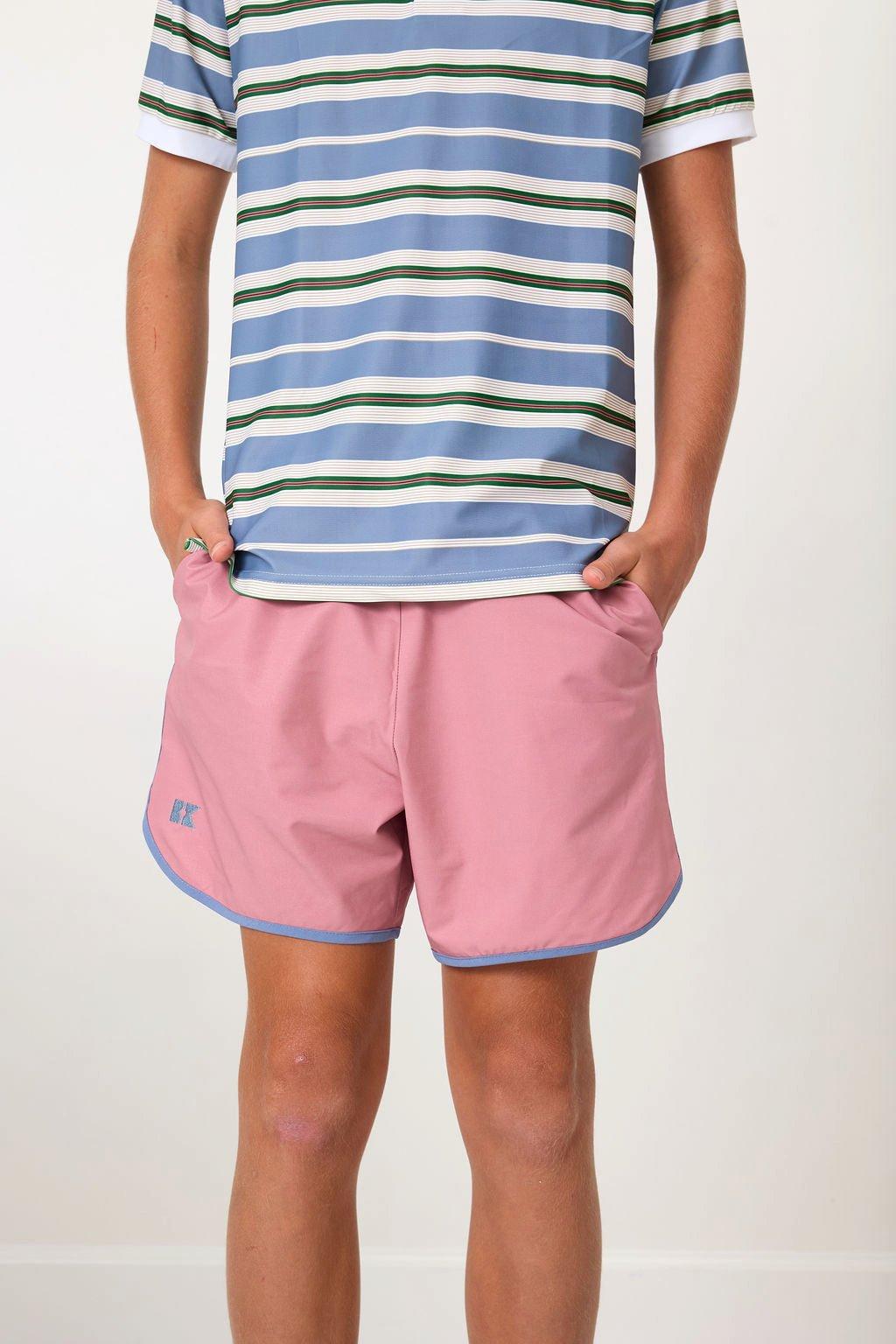 Boys Retro Super Short Lined image number 4