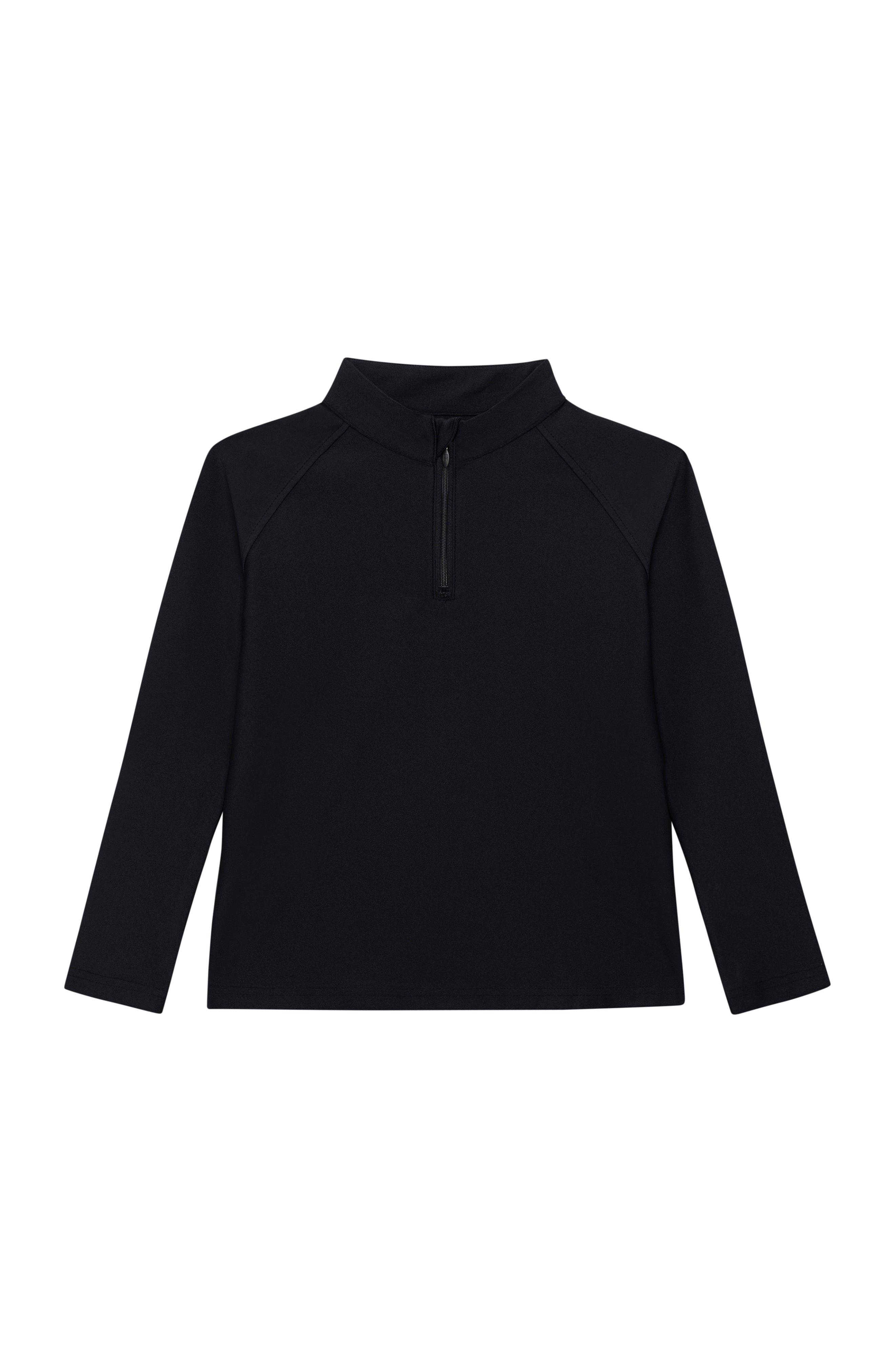 Boys Half Zip Black image number 3
