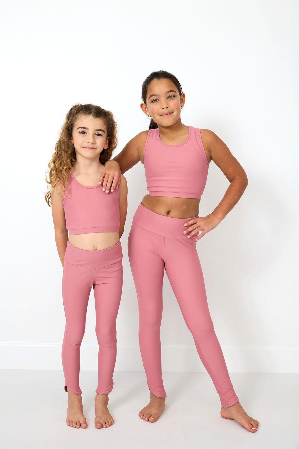 Girl's Leggings Dusty Pink image number 3