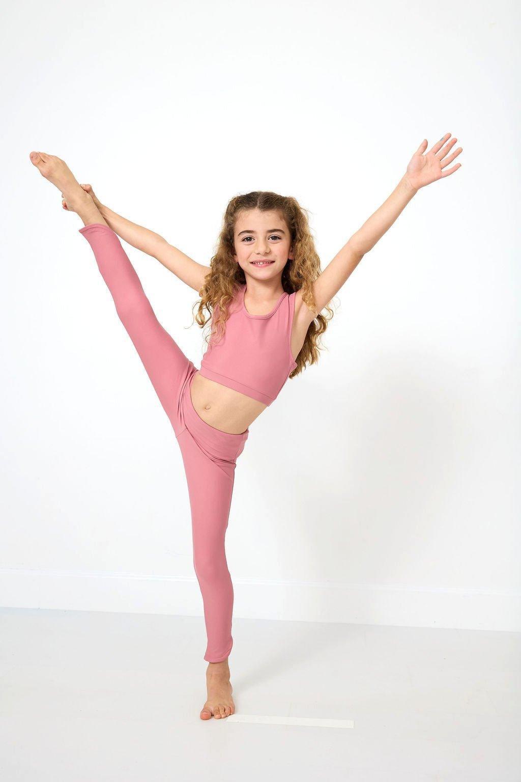 Girl's Leggings Dusty Pink image number 4