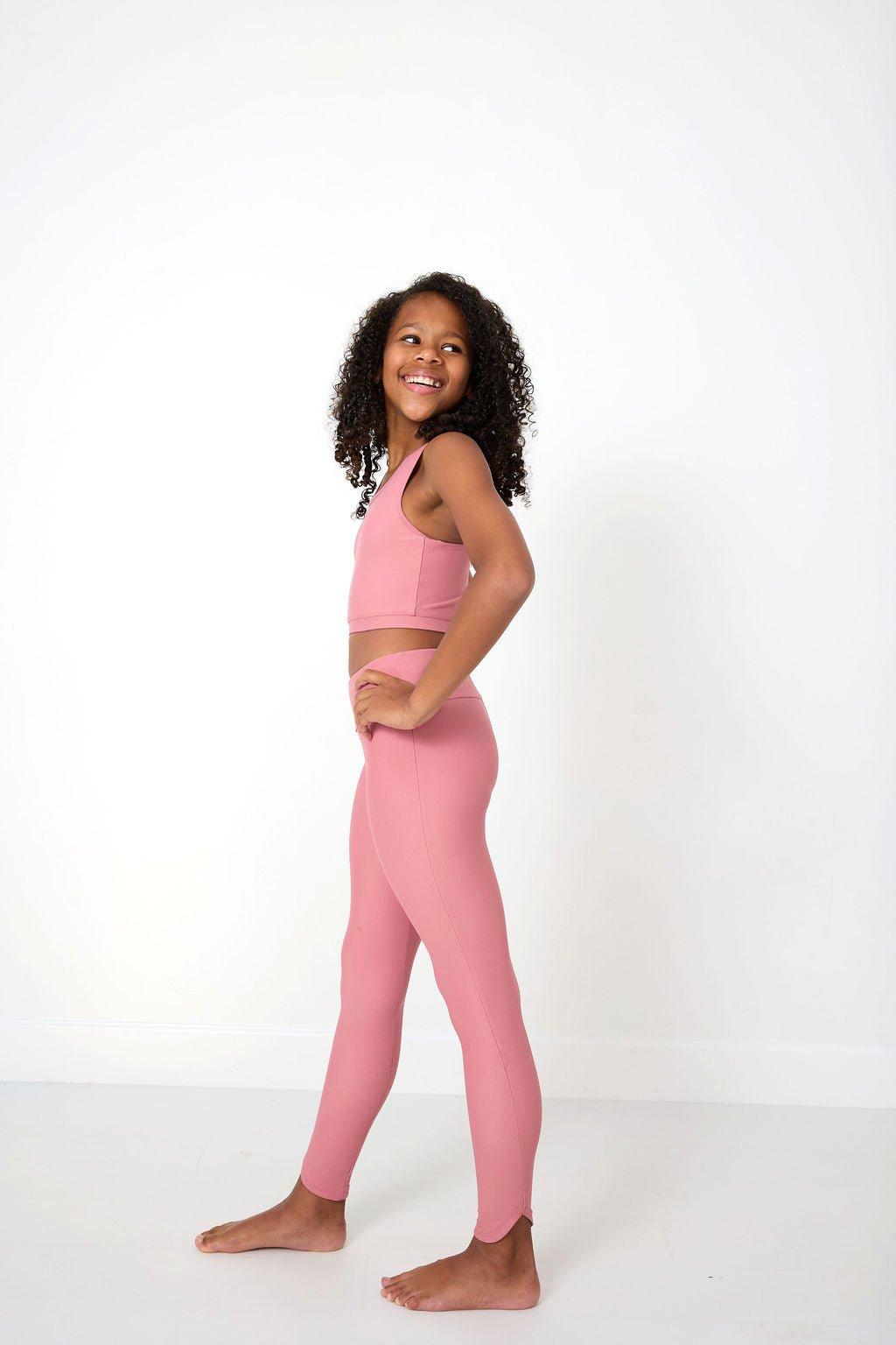 Girl's Leggings Dusty Pink image number 1