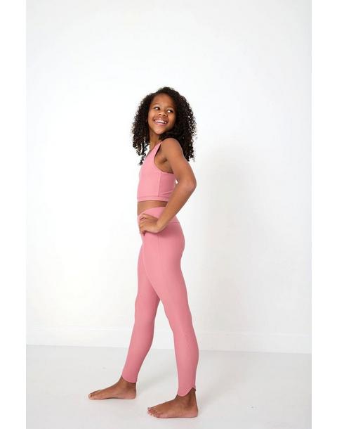 Girl's Leggings Dusty Pink