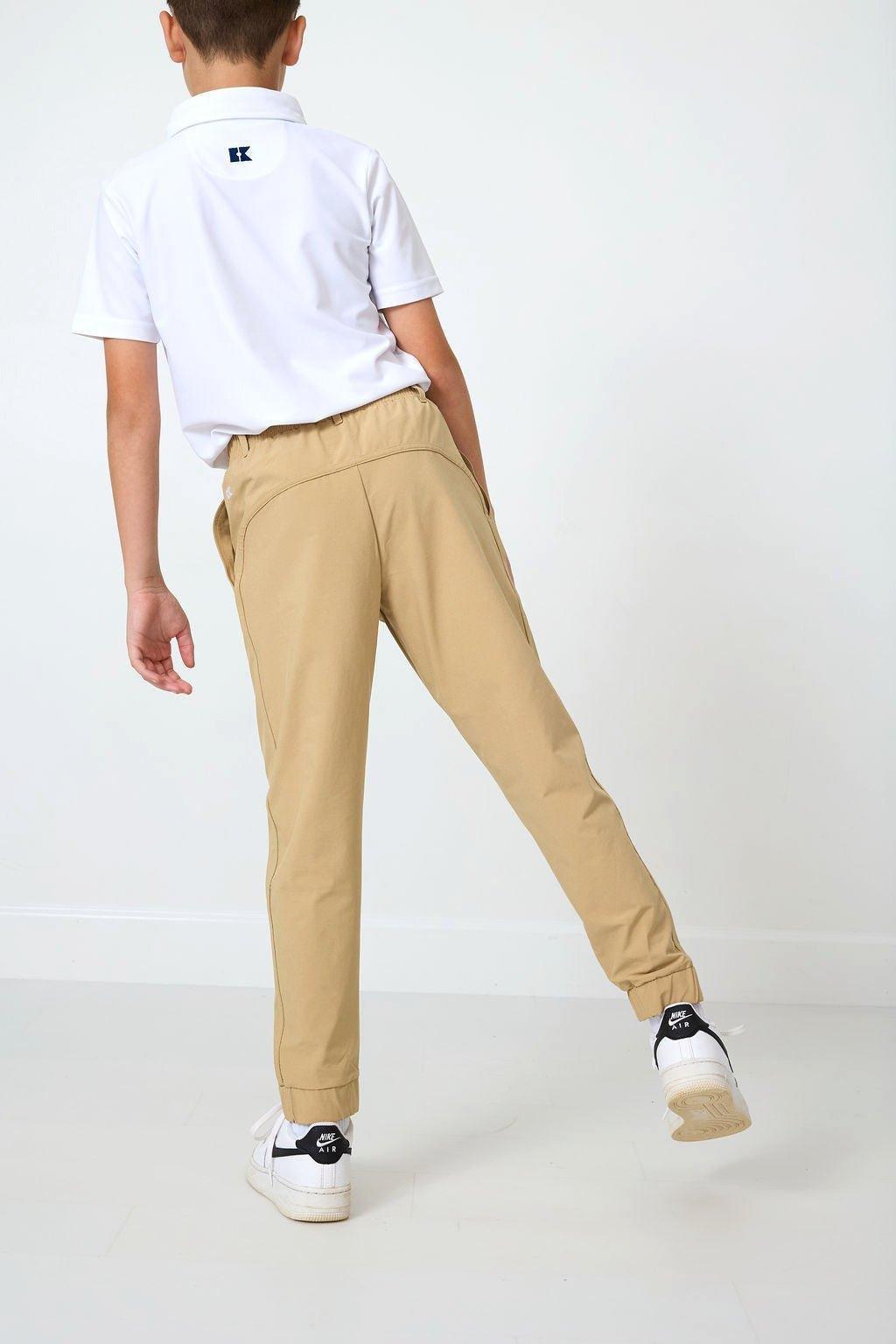 Boys Dress Jogger Pant Khaki image number 4