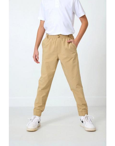 Boys Dress Jogger Pant Khaki