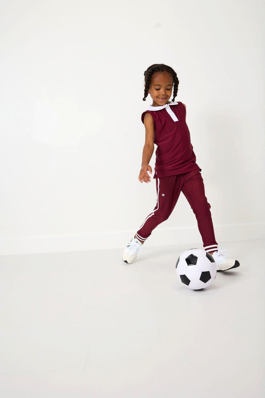 Girly Girls Tank Top Maroon White image number 2