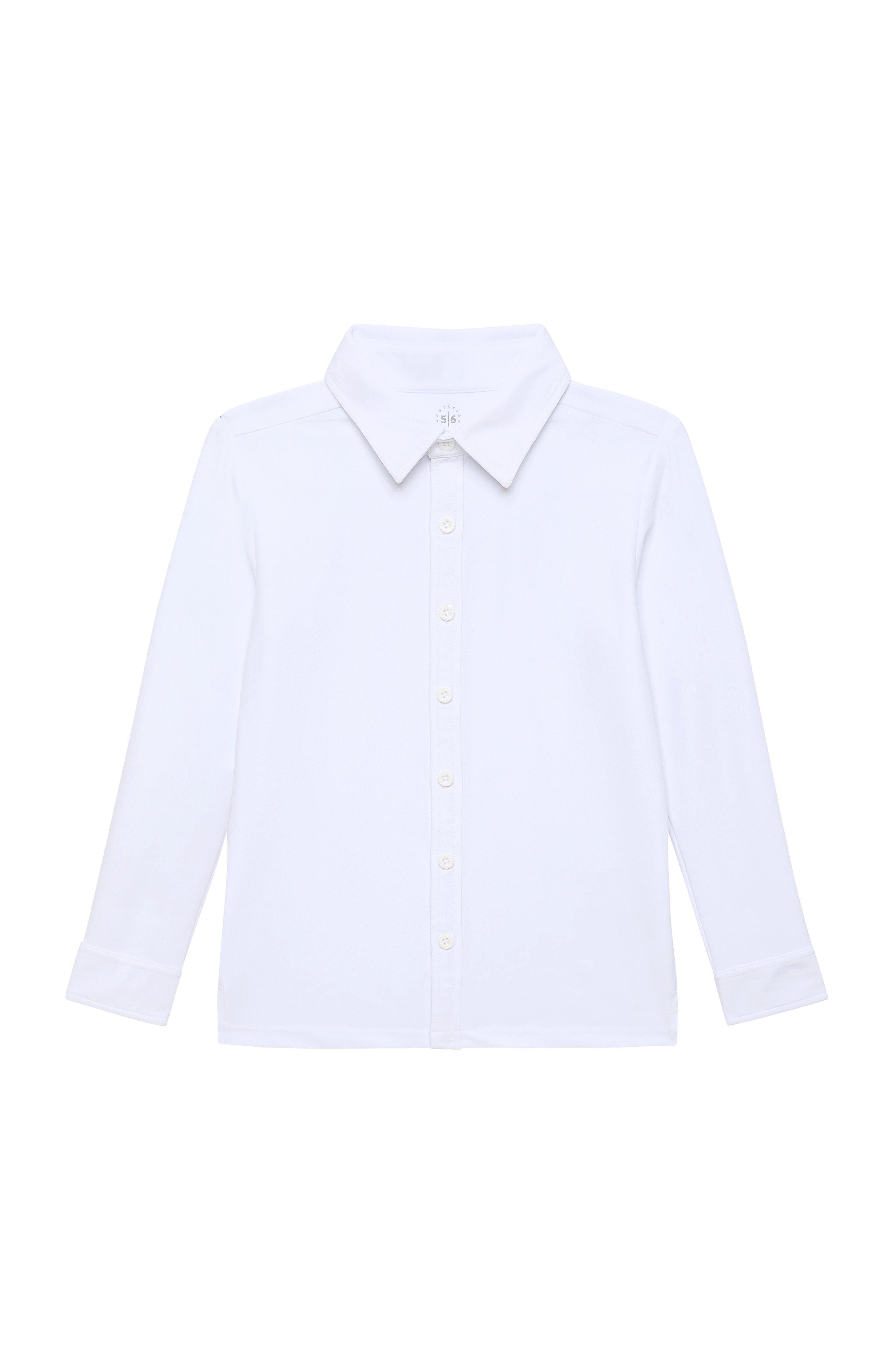 Boys Dress Shirt White image number 3