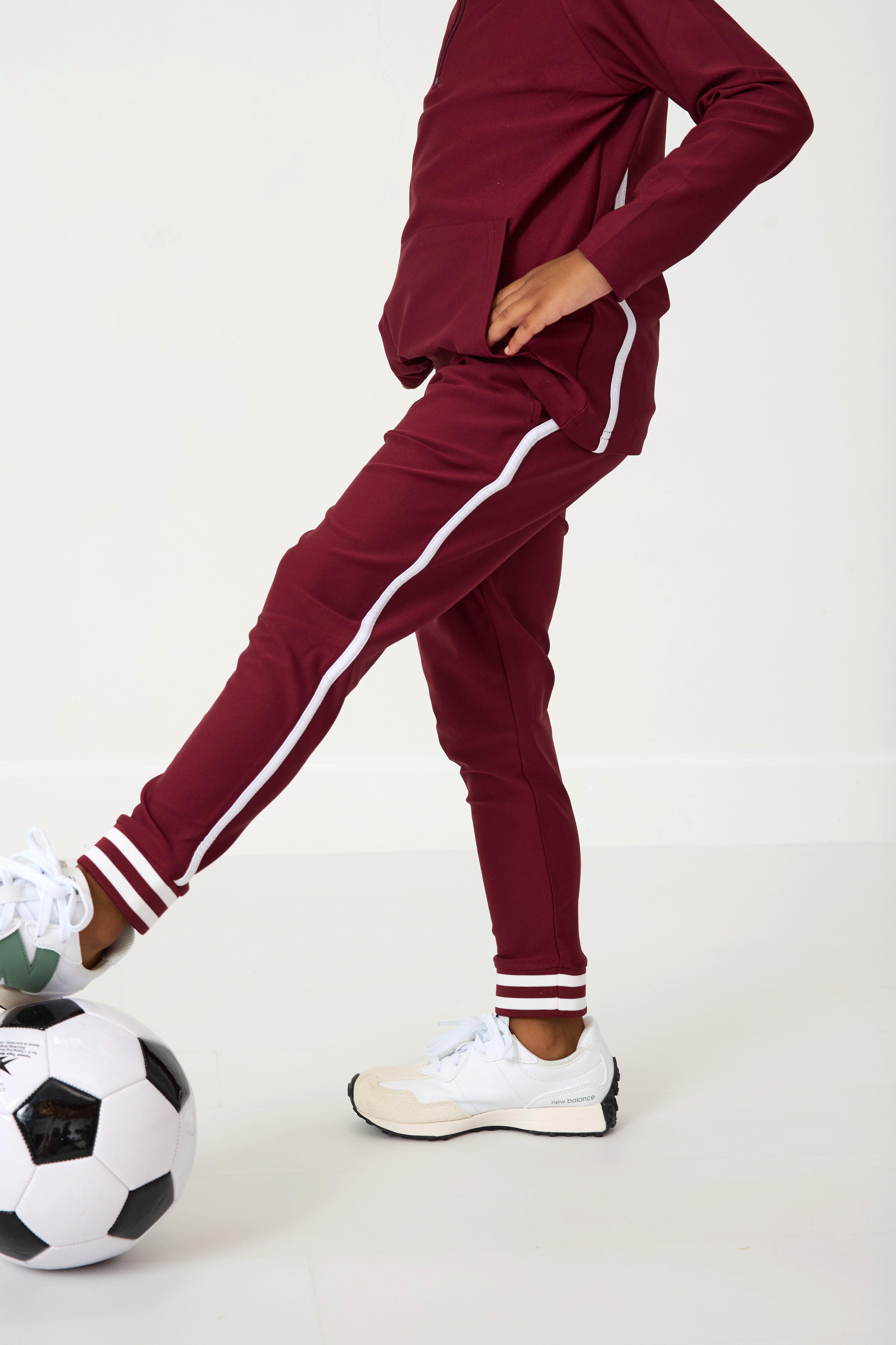 Girls Retro Jogger Maroon image number 4