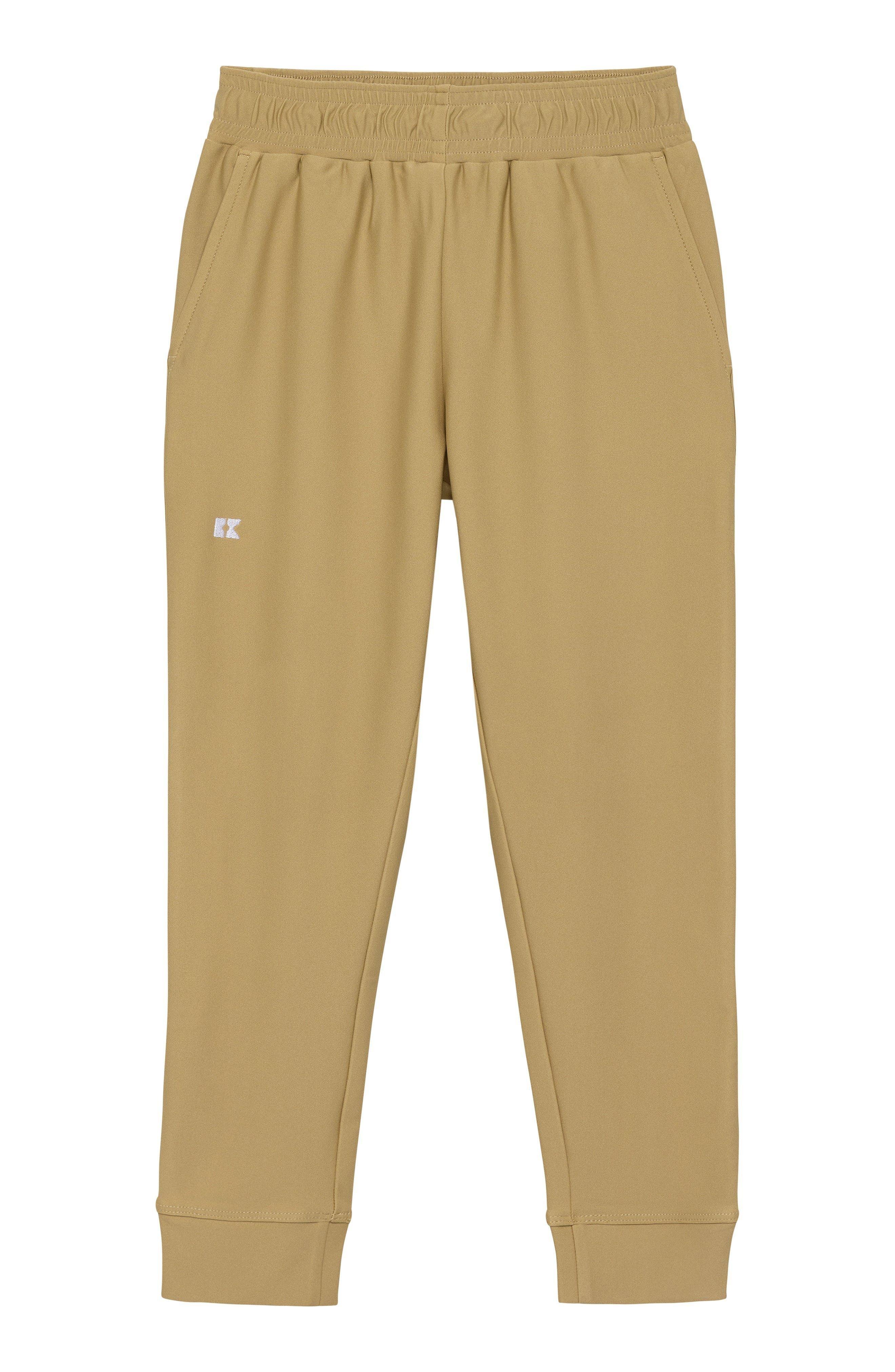 Boys Warm-Up Jogger Pant Khaki image number 2