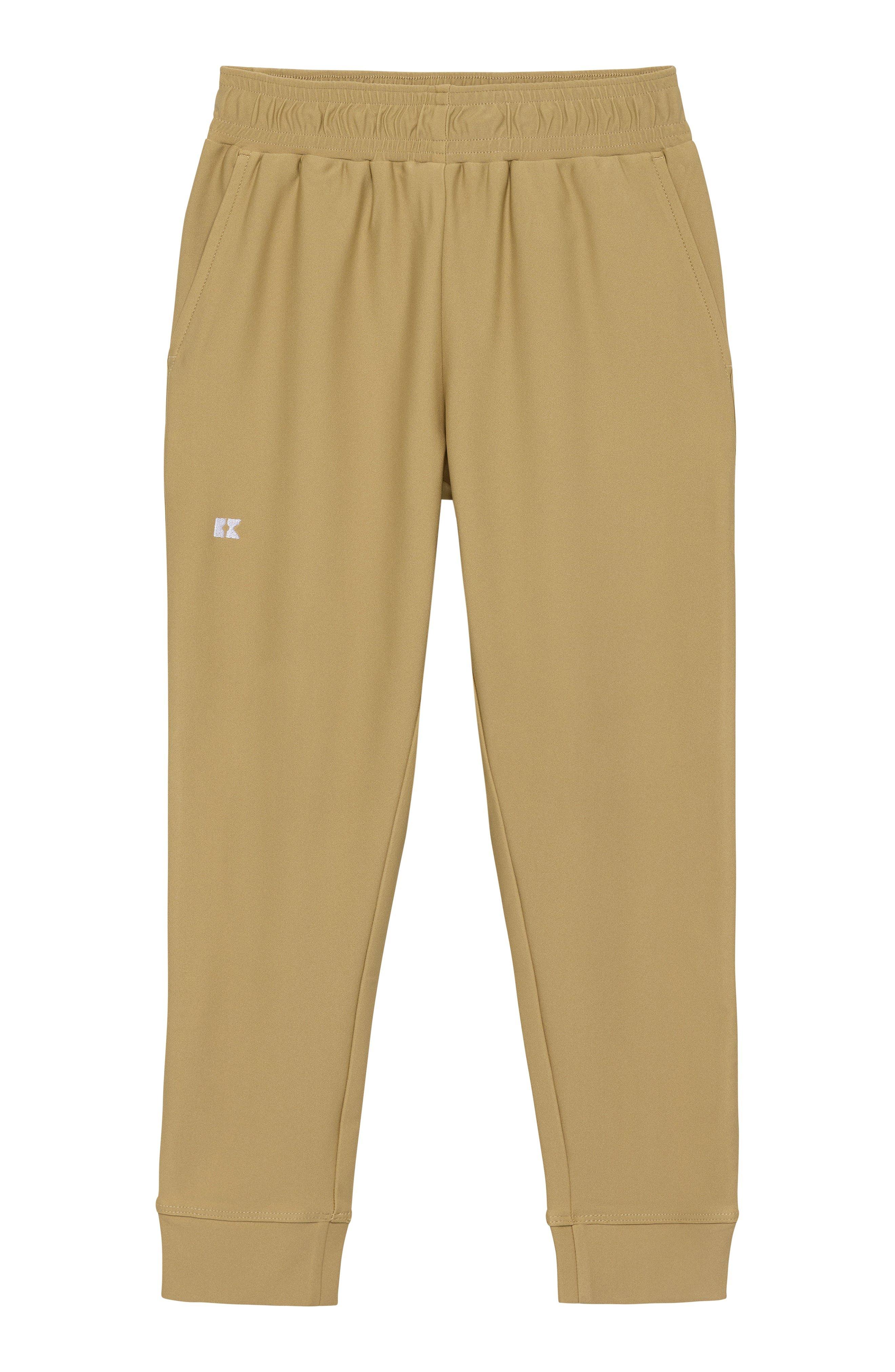 Boys Warm-Up Jogger Pant Khaki image number 4