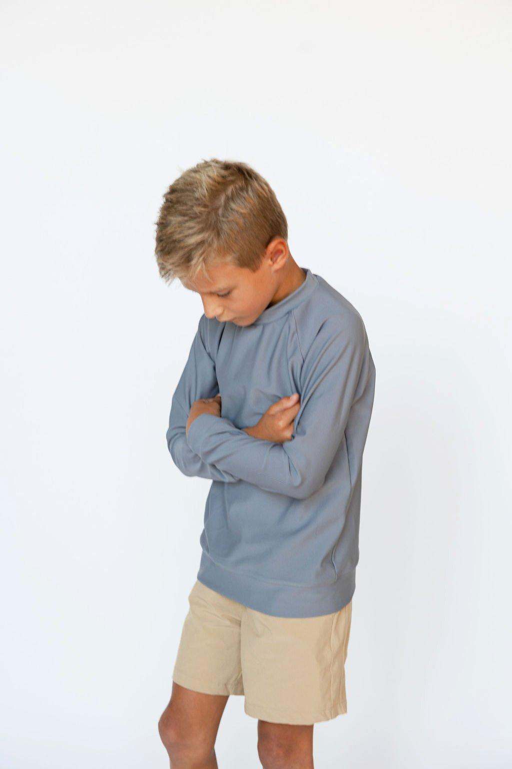 Boys Dress Short Khaki image number 4