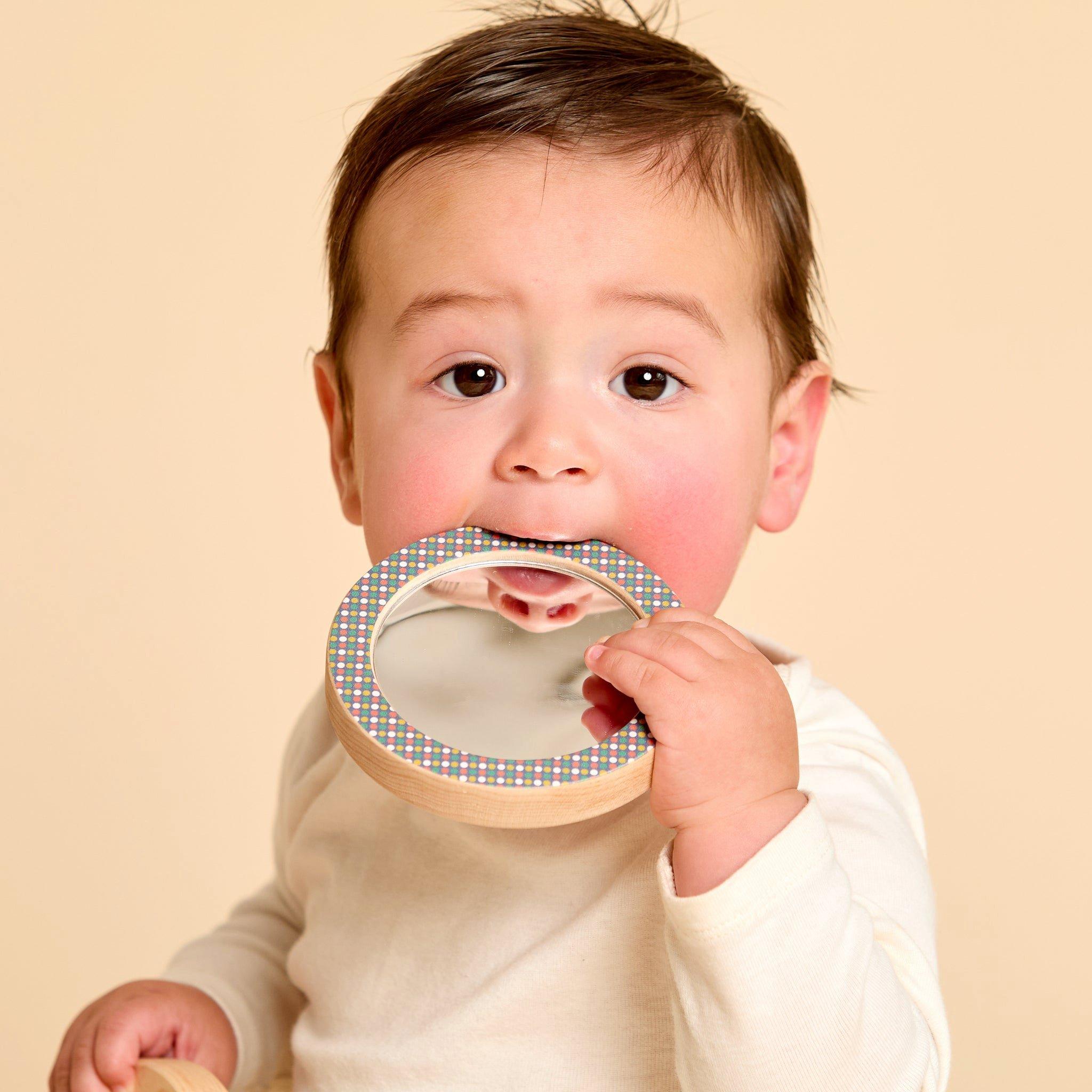 Printed Single-Piece Rattle + Matching Mirror image number 2