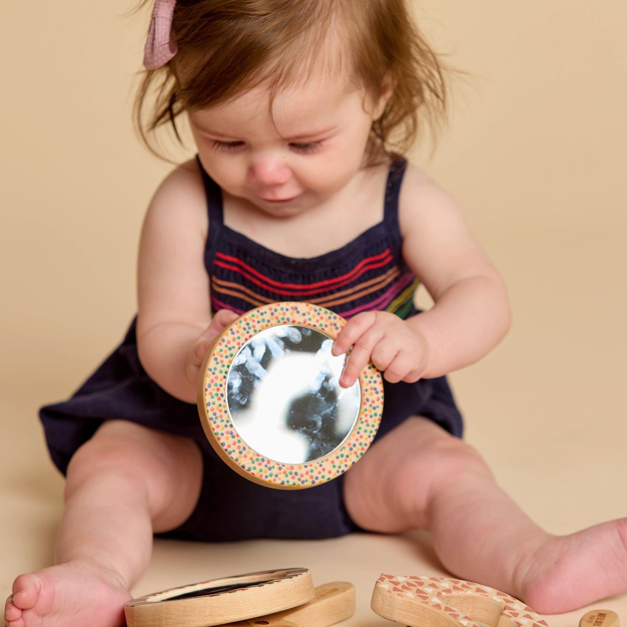 Printed Single-Piece Rattle + Matching Mirror image number 2