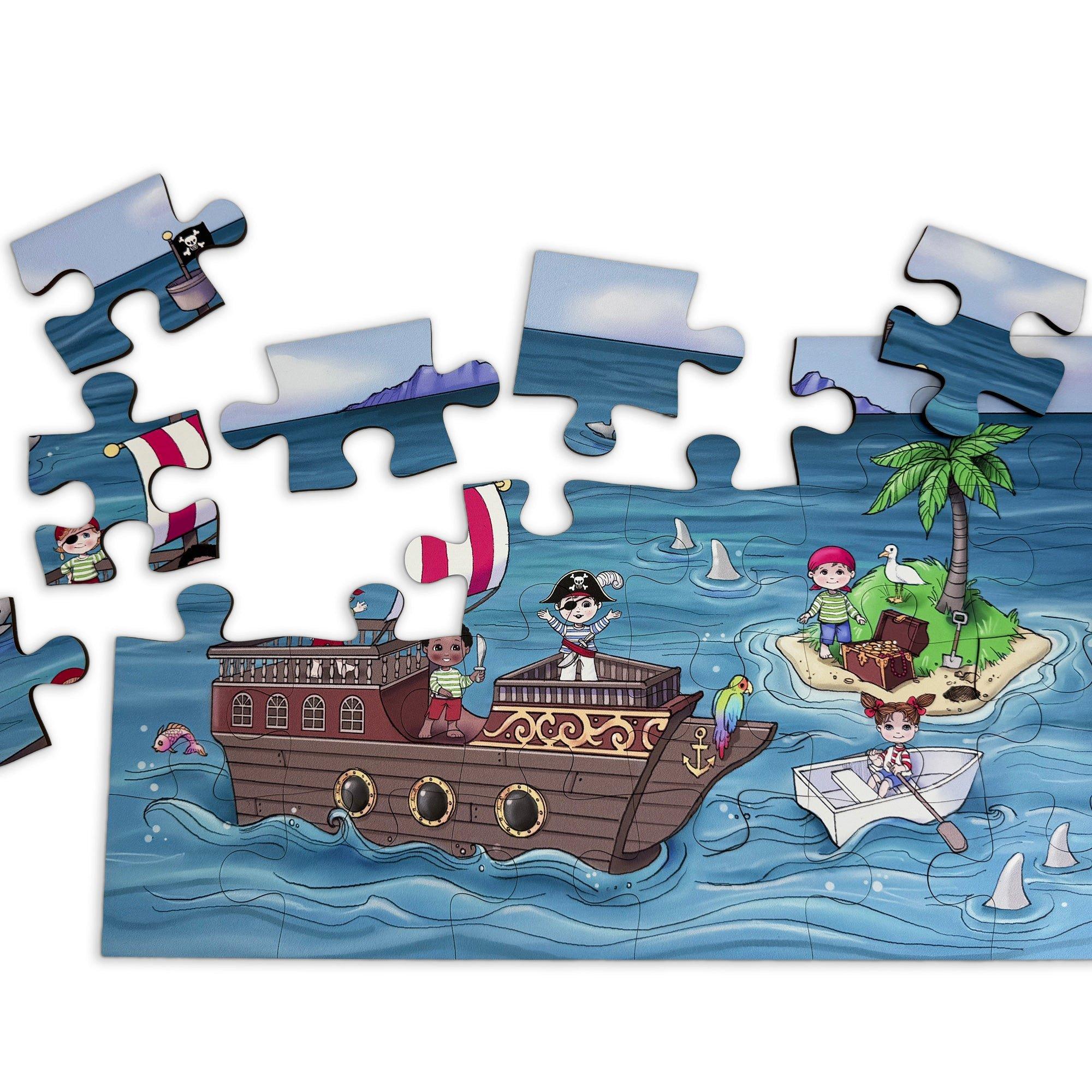 Ahoy Matey! Pirate-Themed 24-piece Puzzle