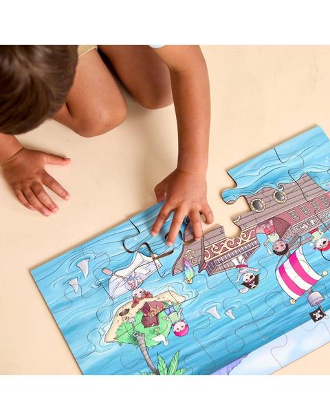 Ahoy Matey! Pirate-Themed 24-piece Puzzle