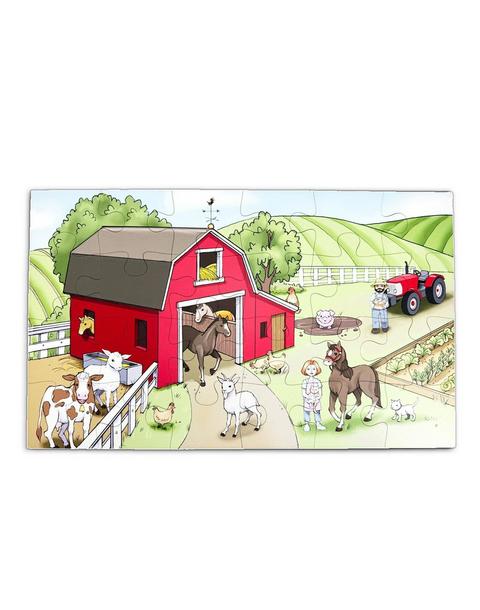 Harvest Time! Farm-Themed 24-piece Puzzle