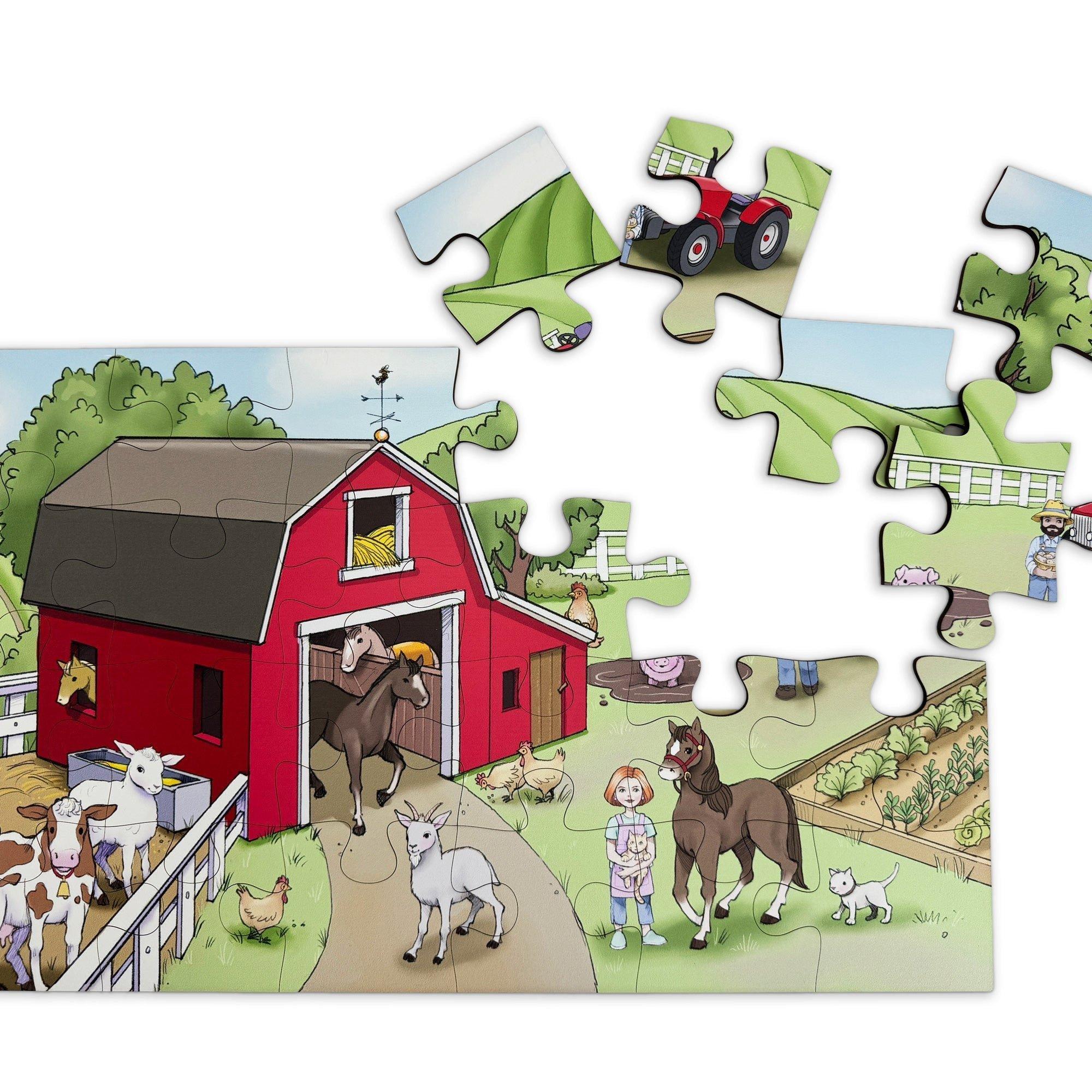 Harvest Time! Farm-Themed 24-piece Puzzle