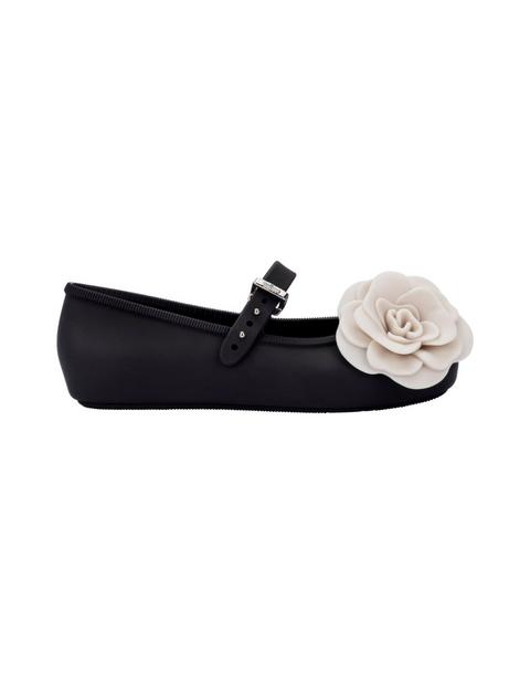 Soft Ballerina Petals Kid in Black Beige