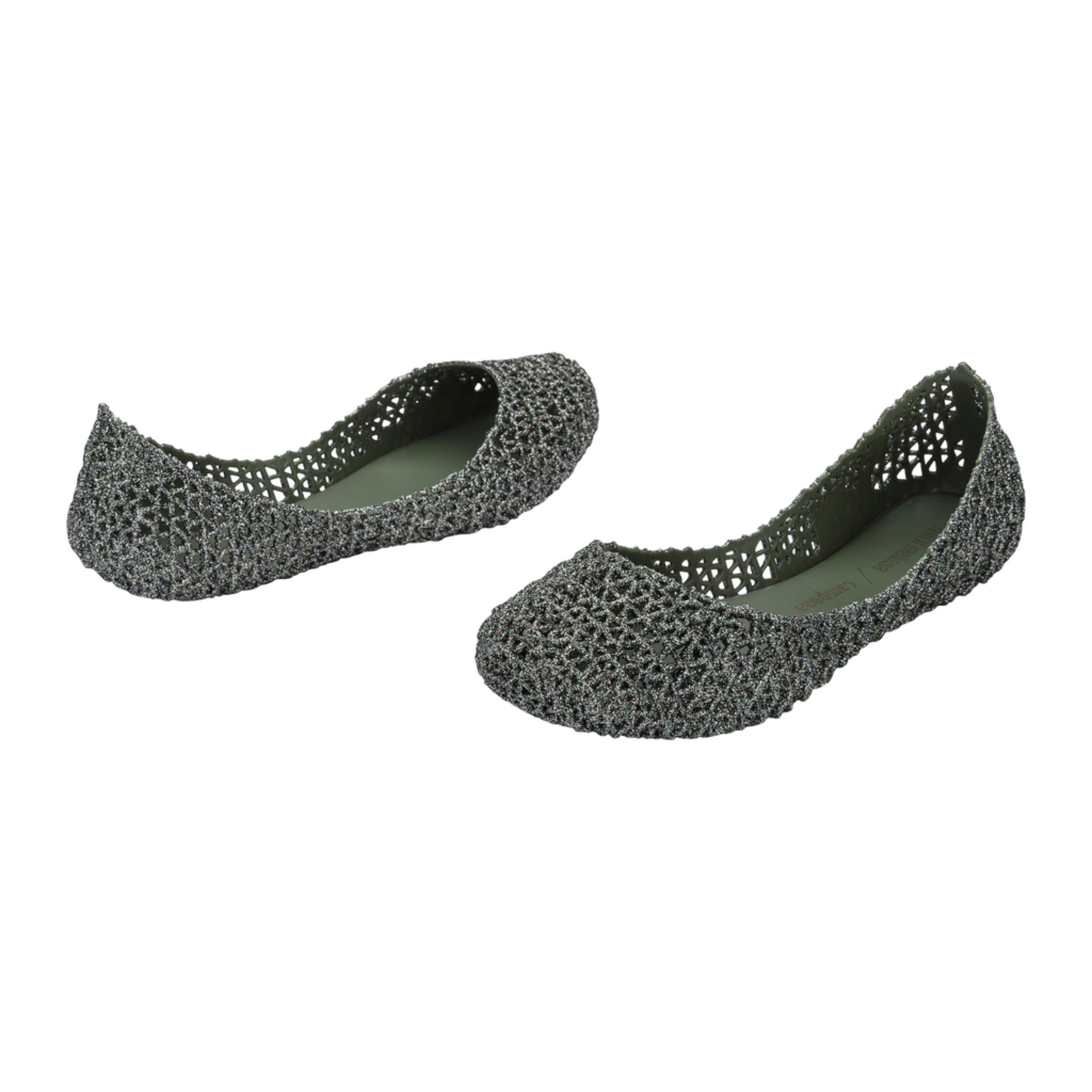 Campana Papel Kid in Glitter Green image number 2
